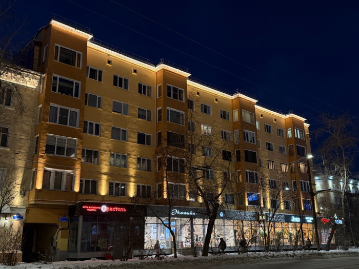 Архитектурная подсветка украсит город в Заполярье Город