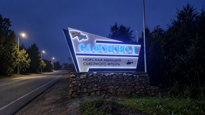 Новая светящаяся стела появилась в Мурманской области Новая светящаяся стела появилась в Мурманской области