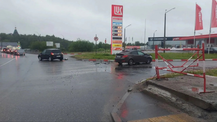 На Кольском проспекте в Мурманске в ДТП пострадала женщина ДТП