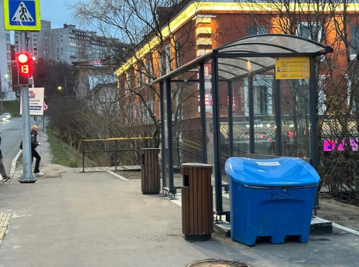 Новая остановка появилась в Мурманске. Какой автобус будет там останавливаться? Новая остановка появилась в Мурманске. Какой автобус будет там останавливаться?