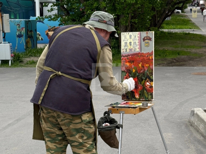 Мурманский художник покорил сердца северян Художник